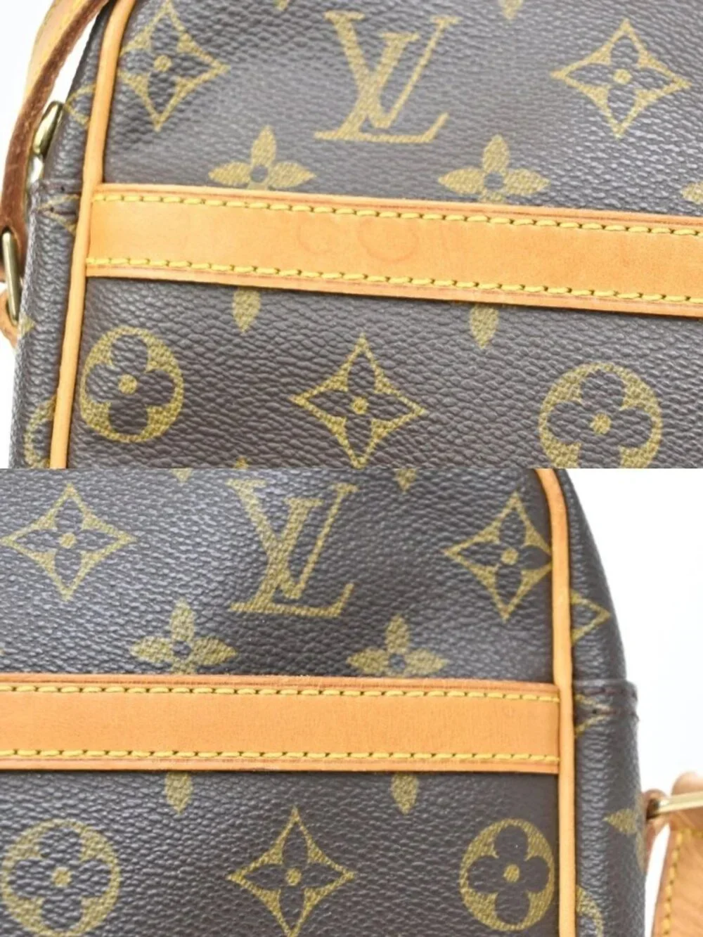 LOUIS VUITTON Trocadero 27 Shoulder Bag Monogram Leather Brown M51274 71CA731